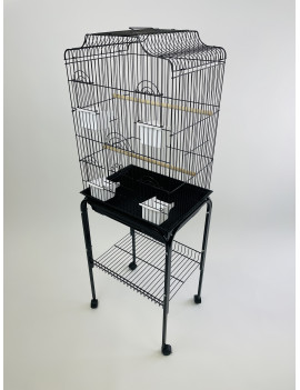 17X14" Victorian Style Bird Cage with Rolling Stand $141.24