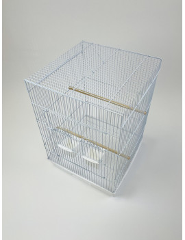 17x17" Square Bird Cage with Extra Sit on Platform $112.99
