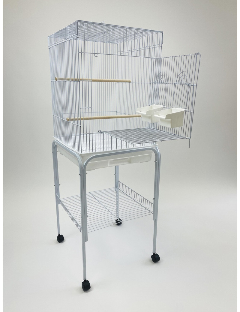 17x17" Square Bird Cage with Rolling Stand $180.79