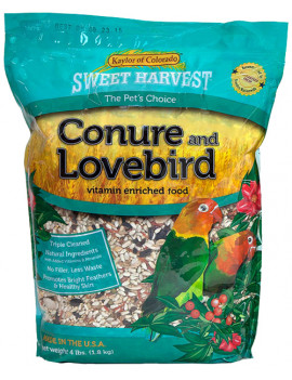 Kaylor of Colorado Sweet Harvest Conure and Lovebird Bird Food (4lb) $38.41