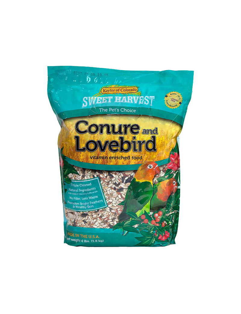 Kaylor of Colorado Sweet Harvest Conure and Lovebird Bird Food (4lb) $38.41