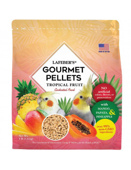 Lafeber's Cockatiel Tropical Fruit Gourmet Pellets (4 lb) $38.97