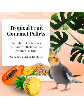 Lafeber's Cockatiel Tropical Fruit Gourmet Pellets (4 lb) $38.97