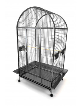 Petsfella 32-inch Large Victorian Top Parrot Bird Flight Cage with Stand 