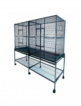 65" Spacious Double Flight Cage with Divider for small Birds and Parrots $778.57