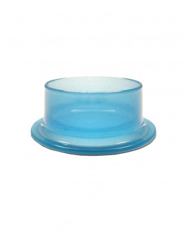 3" Wide Round Plastic Food Cup for Birds