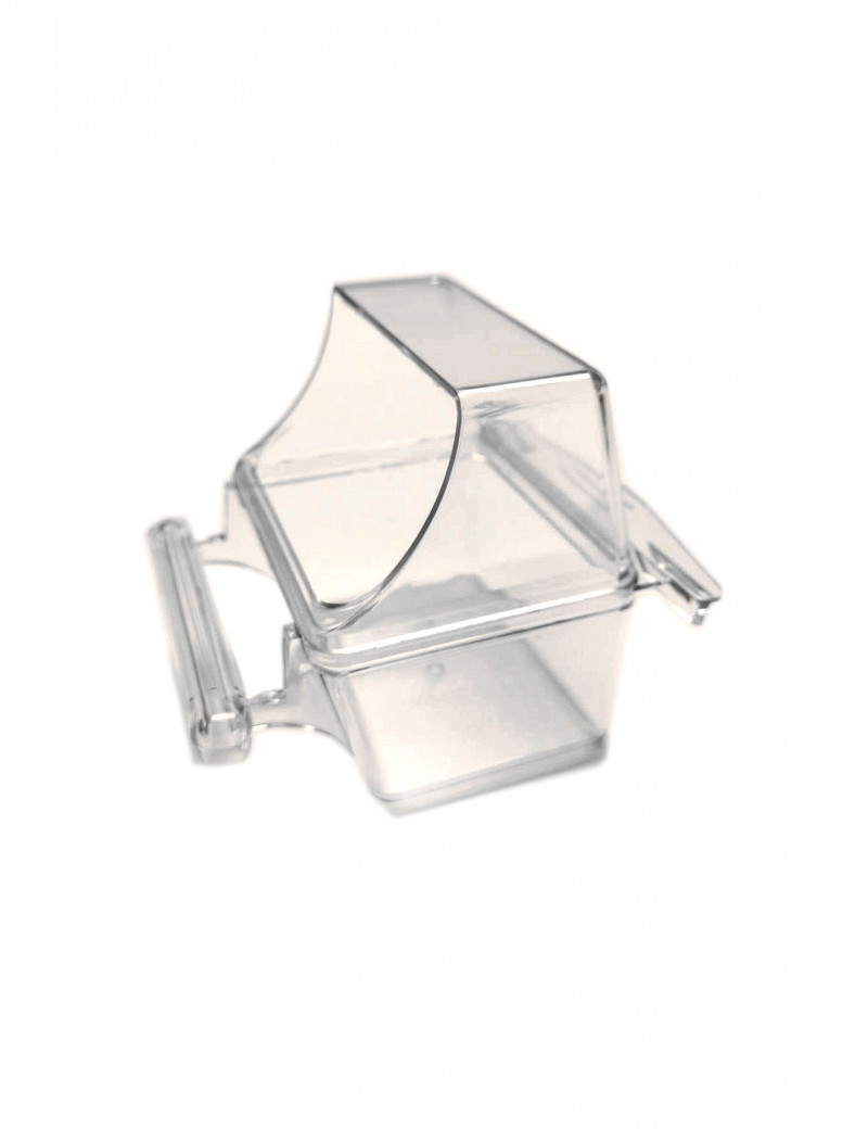 3.25" Wide Clear Plastic Bird Feeder $2.81