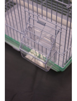 Small Clear Plastic Bird Feeder $1.68