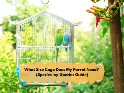 What Size Cage Does My Parrot Need? (Species-by-Species Guide)