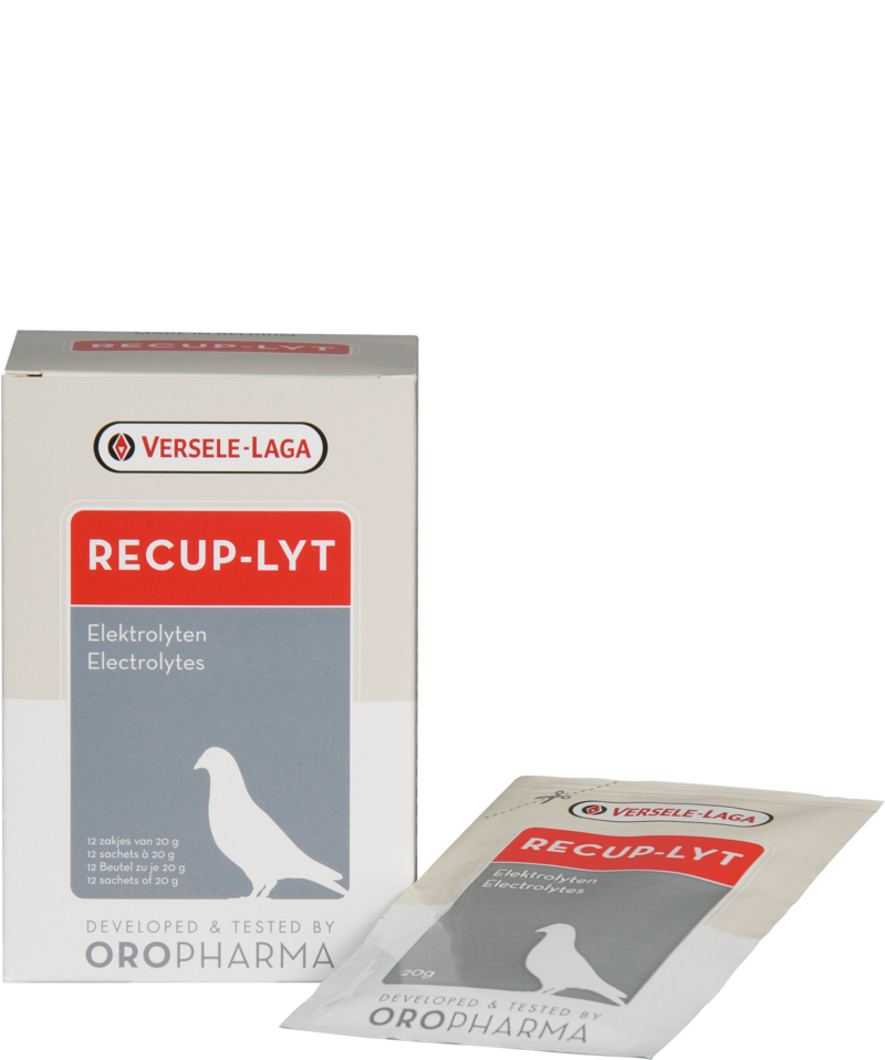 Versele-Laga Recup-Lyt Electrolytes mix for Birds and Pigeons (12 bags of 20g) $18.07
