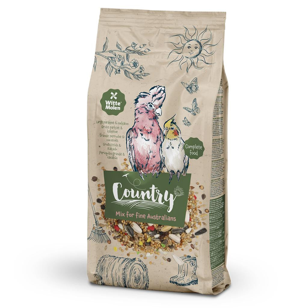Witte Molen Country Premium Seed Mix for Parrots (550g) $10.16