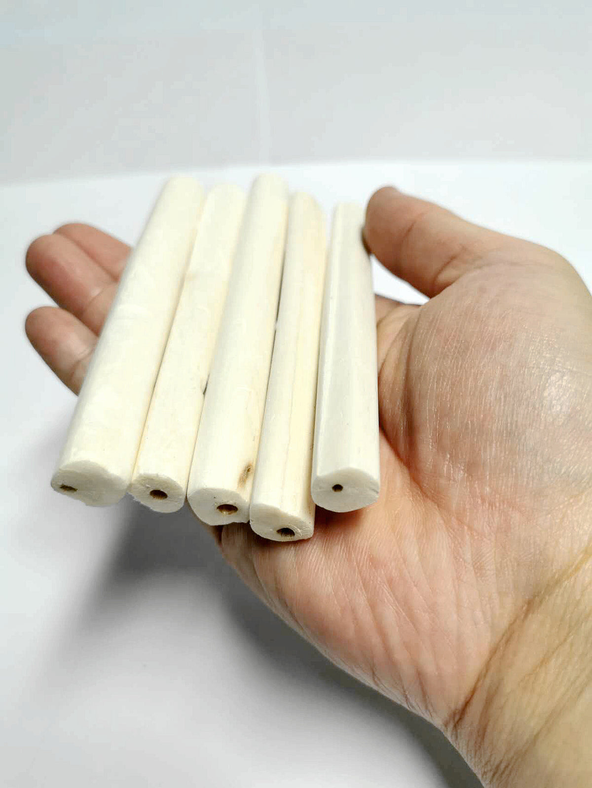 Natural Bark Off Sola Log Parrot Toy 12x1cm (10pcs) $3.38