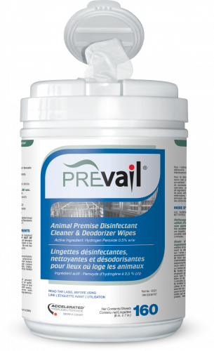 Prevail™ Vet Grade Avian Disinfectant Wipes (160/PK) $38.41