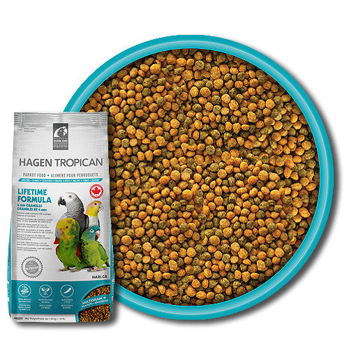 Hagen Tropican Lifetime Formula Granules for Parrots (4 lb) $22.59