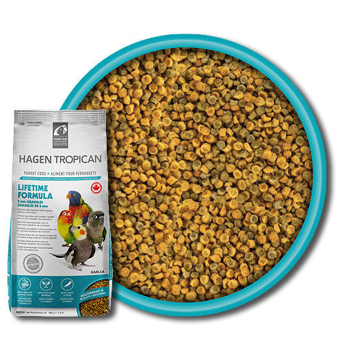 Hagen Tropican Lifetime Formula Granules for Cockatiels - 820 g (1.8 lb) $14.68