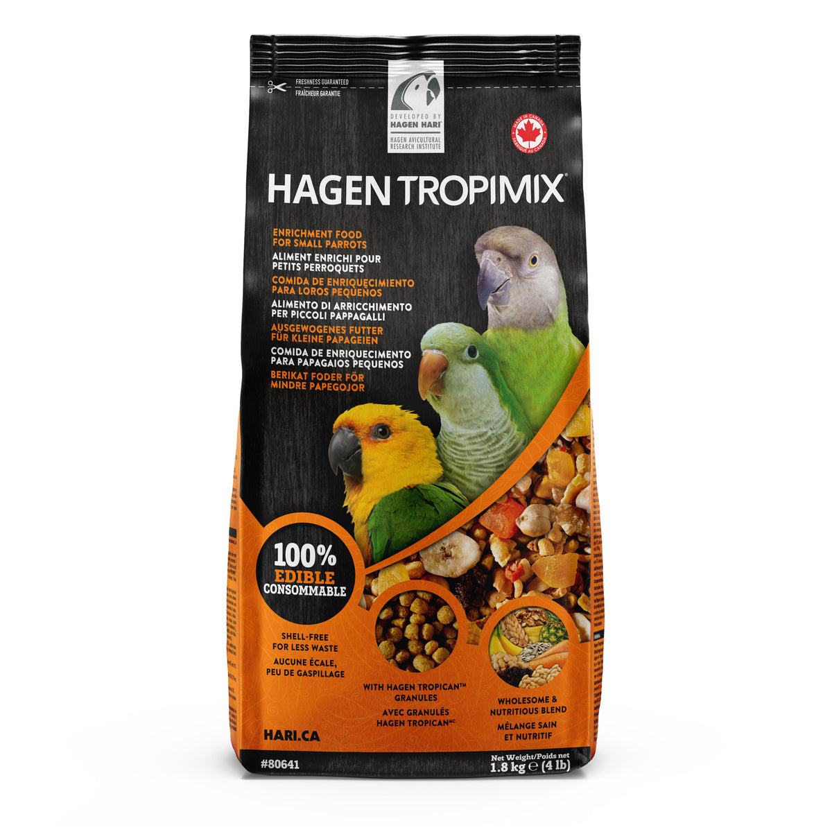 Tropimix Formula for Small Parrots - 1.8 kg (4 lb) $33.89