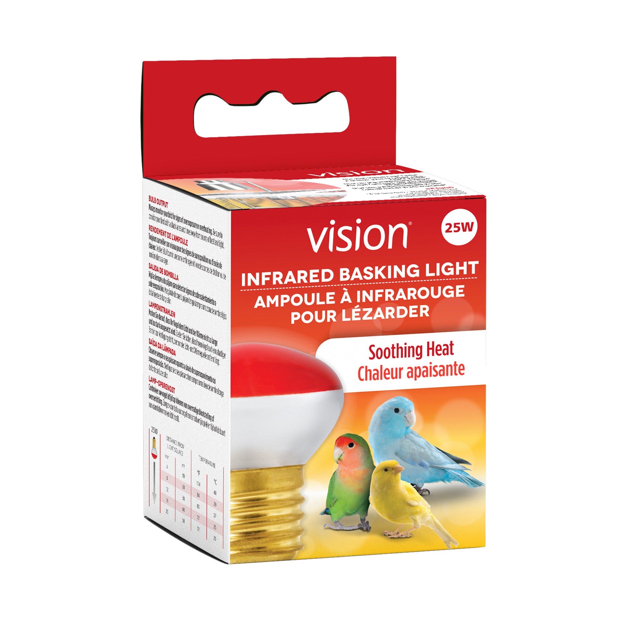 Vision Infrared Basking Light for Birds 25 W $11.85