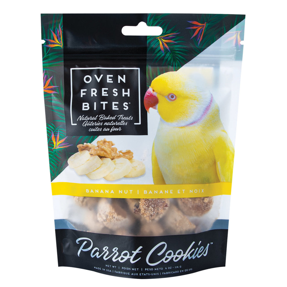 Oven Fresh Bites Banana Nut Parrot Cookies 4oz $10.16