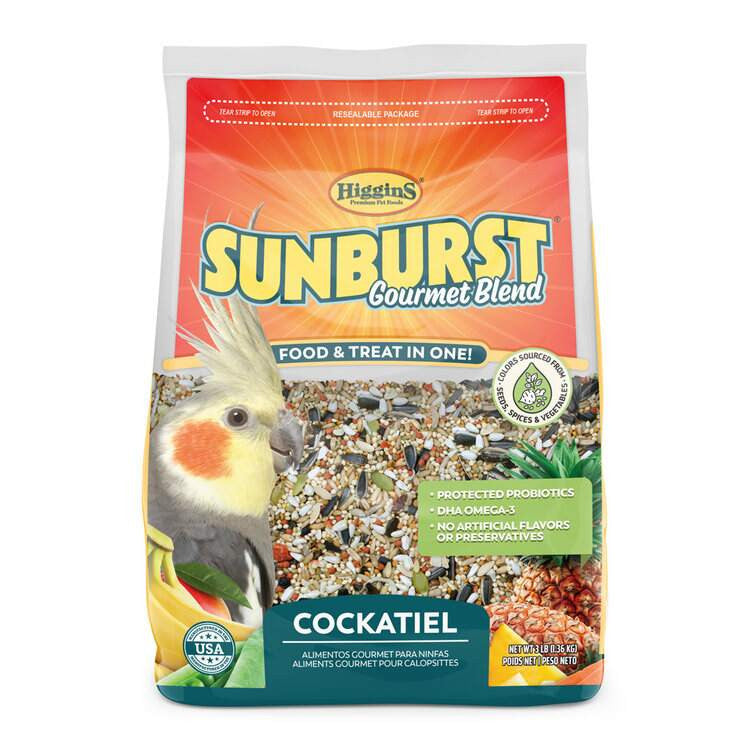Sunburst Gourmet Blend for Cockatiel (3lb) $24.85