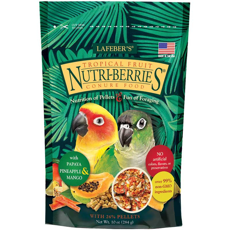 Lafeber's Tropical Fruit Nutri-Berries for Conures 10oz $18.07