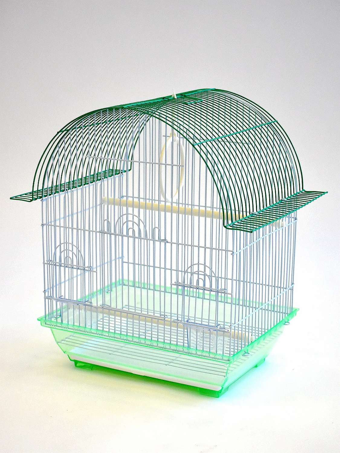 Dome Top Small Bird Cage with Inside Feeders $45.19