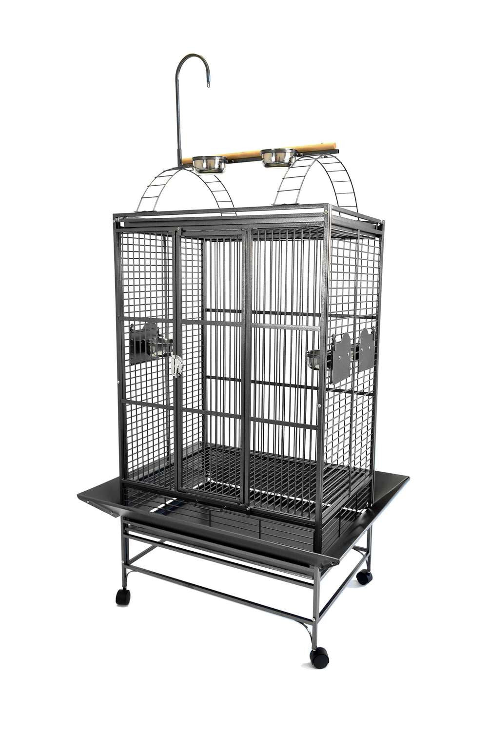 32X23" Play Top Parrot Cage with Toy Hanger African Grey Amazon Cockatoo $789.87