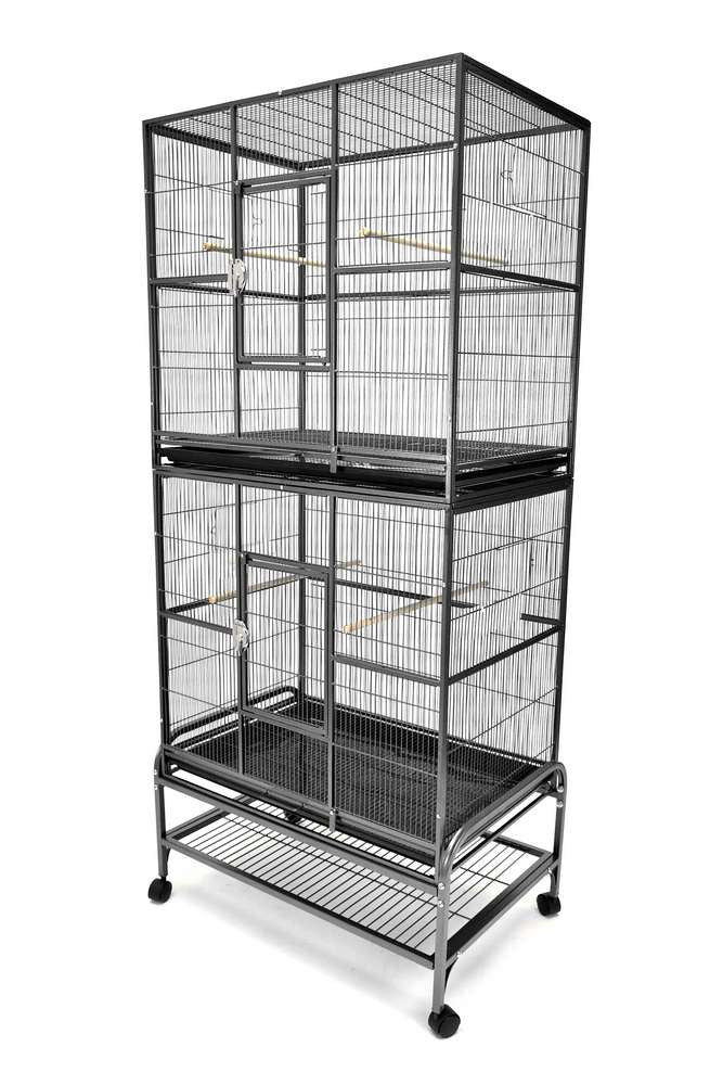 Double Stacked Flight Cage Bird Parrot Dove Pigeon Sugar Glider $676.87