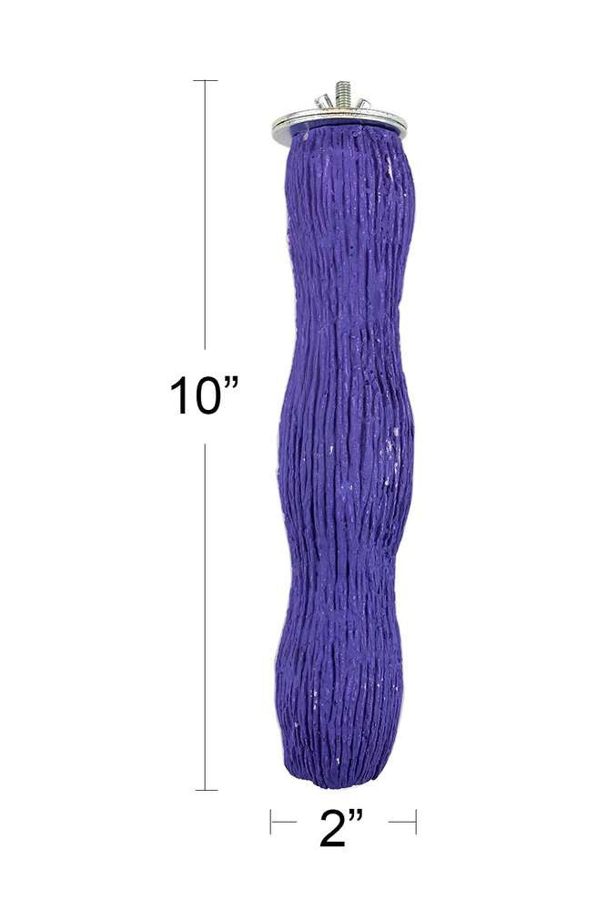 Large Wave Shaped Calcium Perch for Birds $13.55