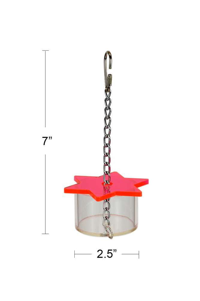 Star Shaped Acrylic Bird Toy $12.42