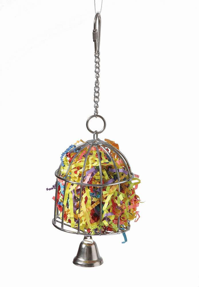 Small Stainless Steel Treat Cage for Bird $12.42