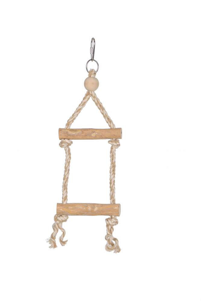 Small Natural Java Wood Perches with Rope Bird Swing $9.03