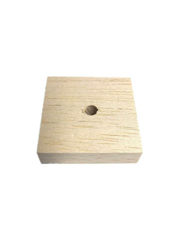 2x2" Natural Balsa Wood Slices for Birds (10 pcs) $9.03