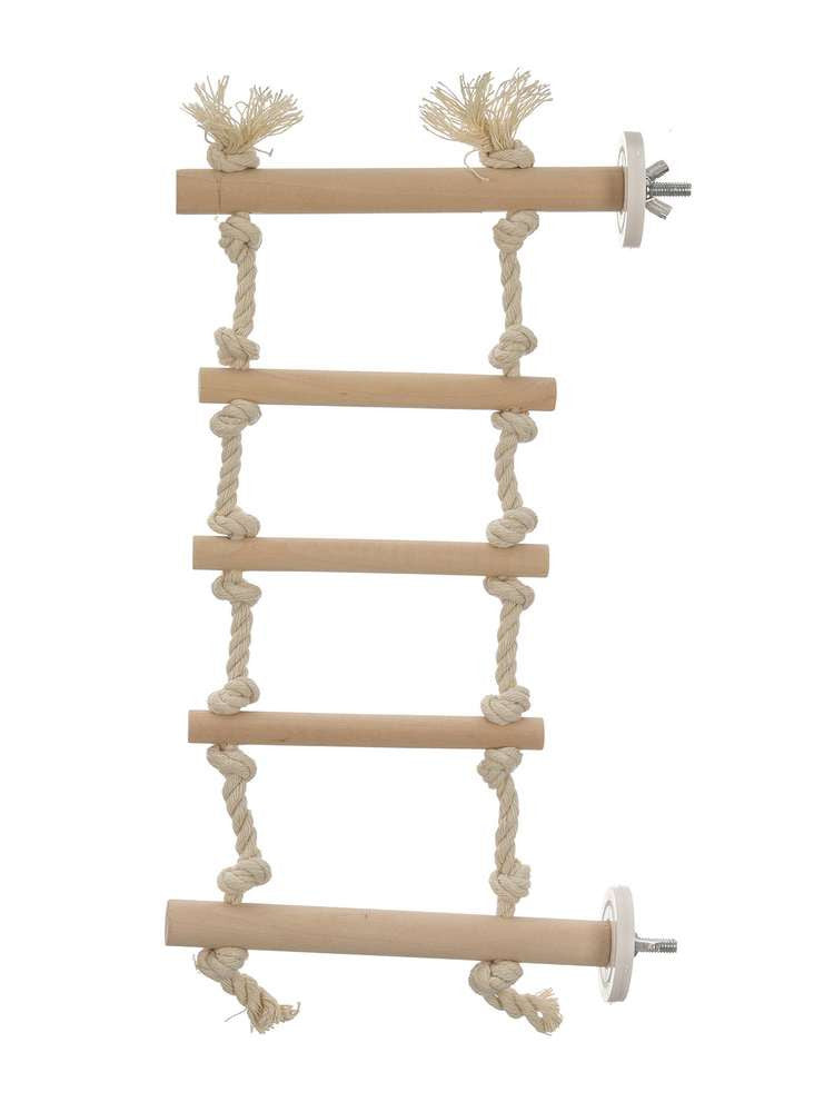 Small Flexible Wooden Bird Ladder Perch $10.16