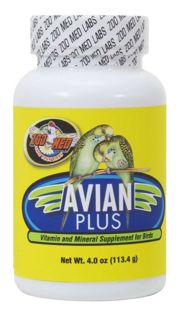 Zoo Med’s Avian Plus™ Vitamin and Mineral Supplement for Birds (4oz) $20.33