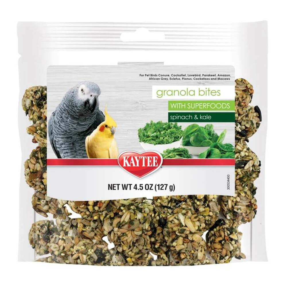 Kaytee Granola Bites Spinach & Kale (4.5oz) $10.16