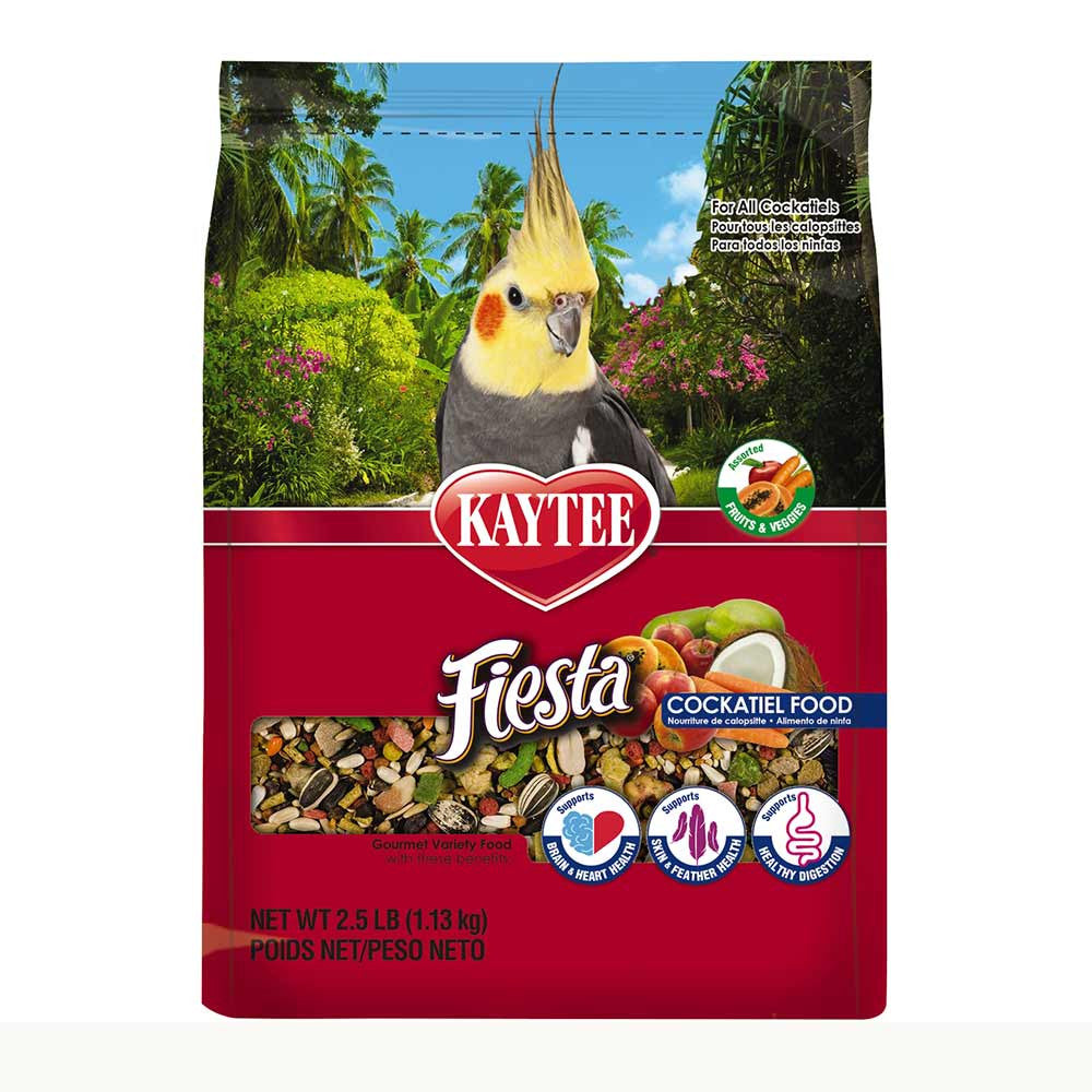 Kaytee Fiesta Cockatiel Food (2.5lb) (B.B. Oct 11, 2025) $21.46
