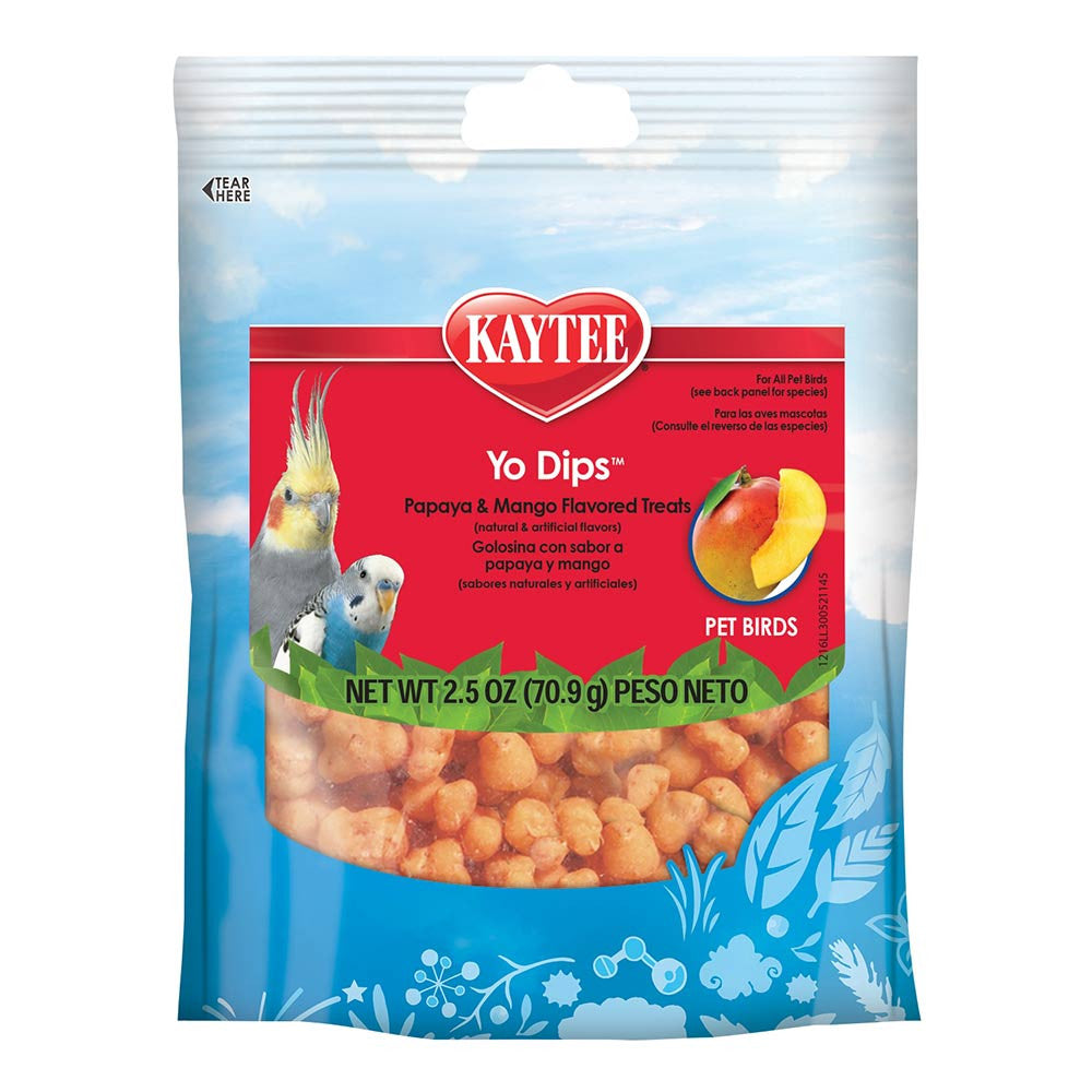 Kaytee Yo Dips Papaya & Mango Flavored Treats for Pet Birds 2.5oz $10.16