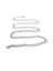 DIY Bird Toy Metal Chain (1m) $4.51