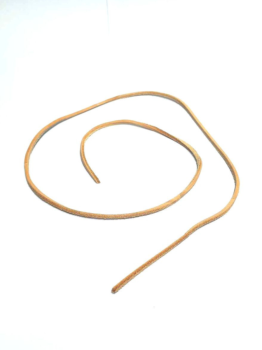 Naturally Tanned Leather Strip (1m) $2.25