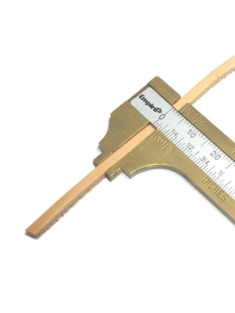Naturally Tanned Leather Strip (1m) $2.25