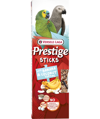 Prestige Parrots Treat Sticks with Banana & Coconut (Pack of 2) $10.16