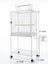 24x16 Open Top Parrot Cage with Rolling Stand $299.45