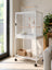 24x16 Open Top Parrot Cage with Rolling Stand $299.45