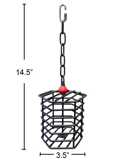 Metal Parrot Foraging Toy Treat Cage $28.24