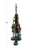 Metal Parrot Toy with Bell and Leather Strips $33.89