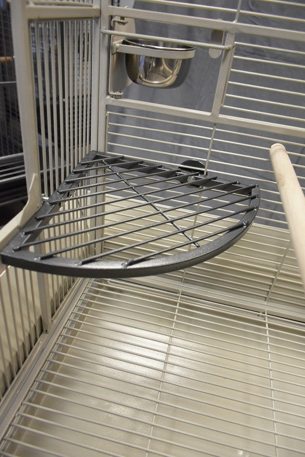 Medium Bird Cage Corner Perch Platform Rest Shelf $28.24