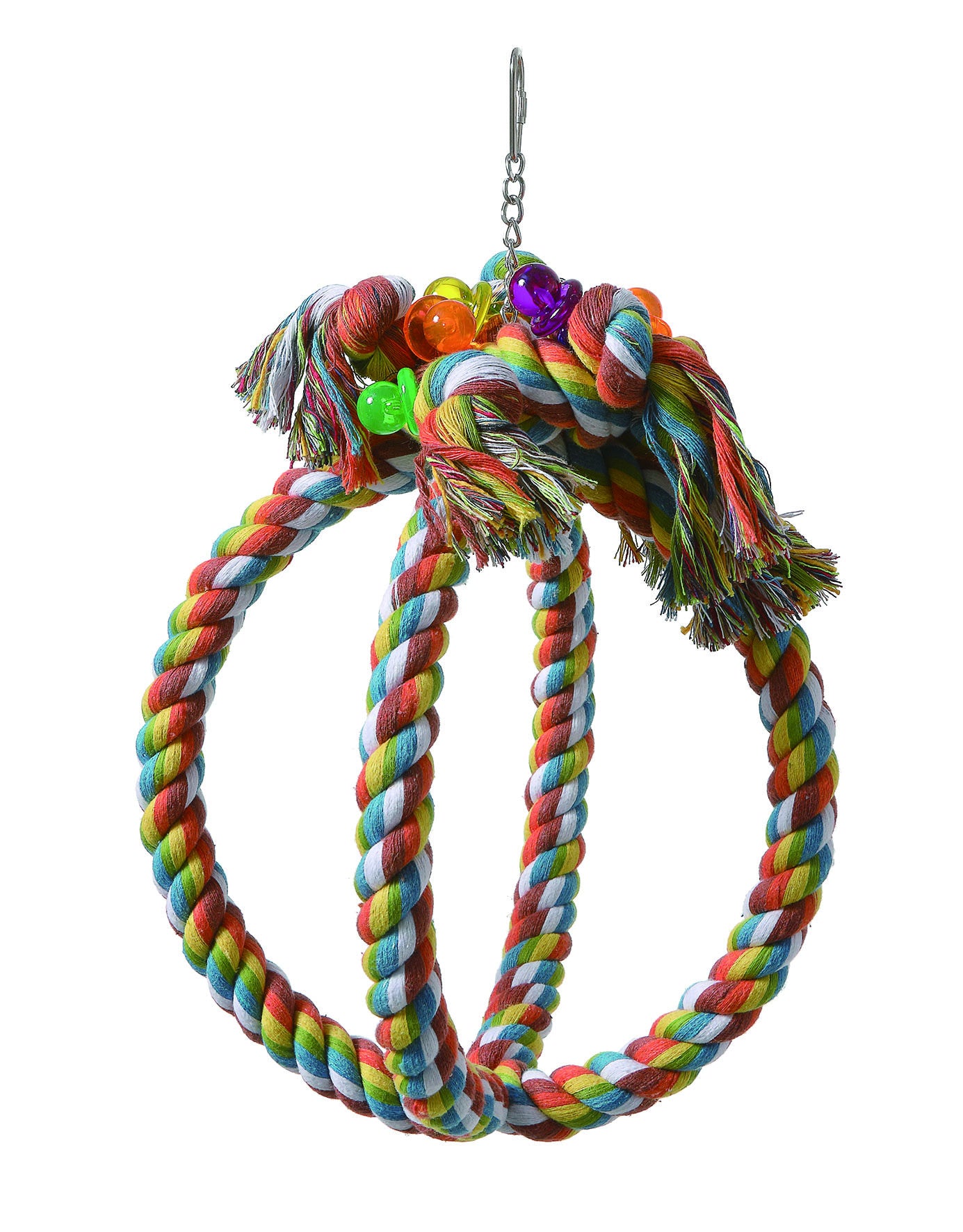 Large Sphere Parrot Rope Swing $33.89