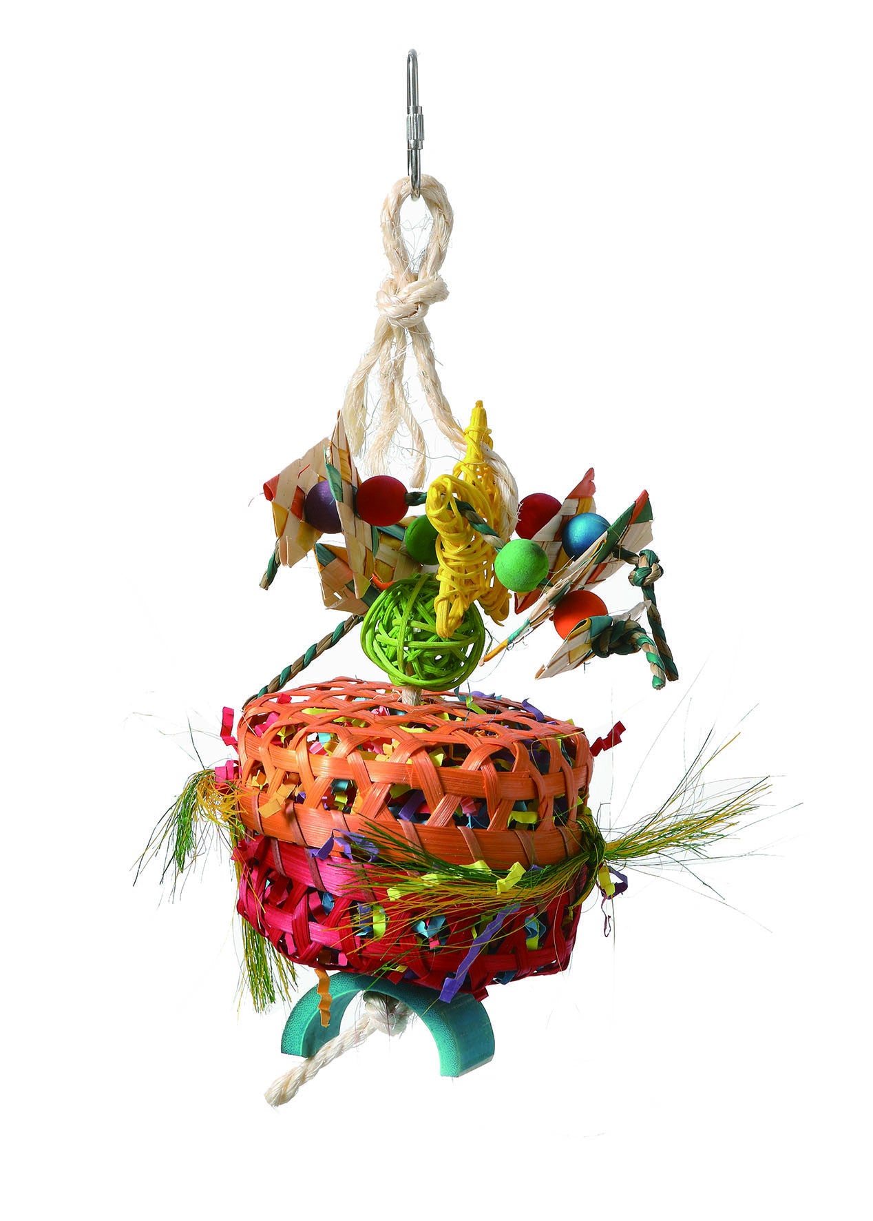 Natural Foraging Basket Parrot Bird Toy $19.20