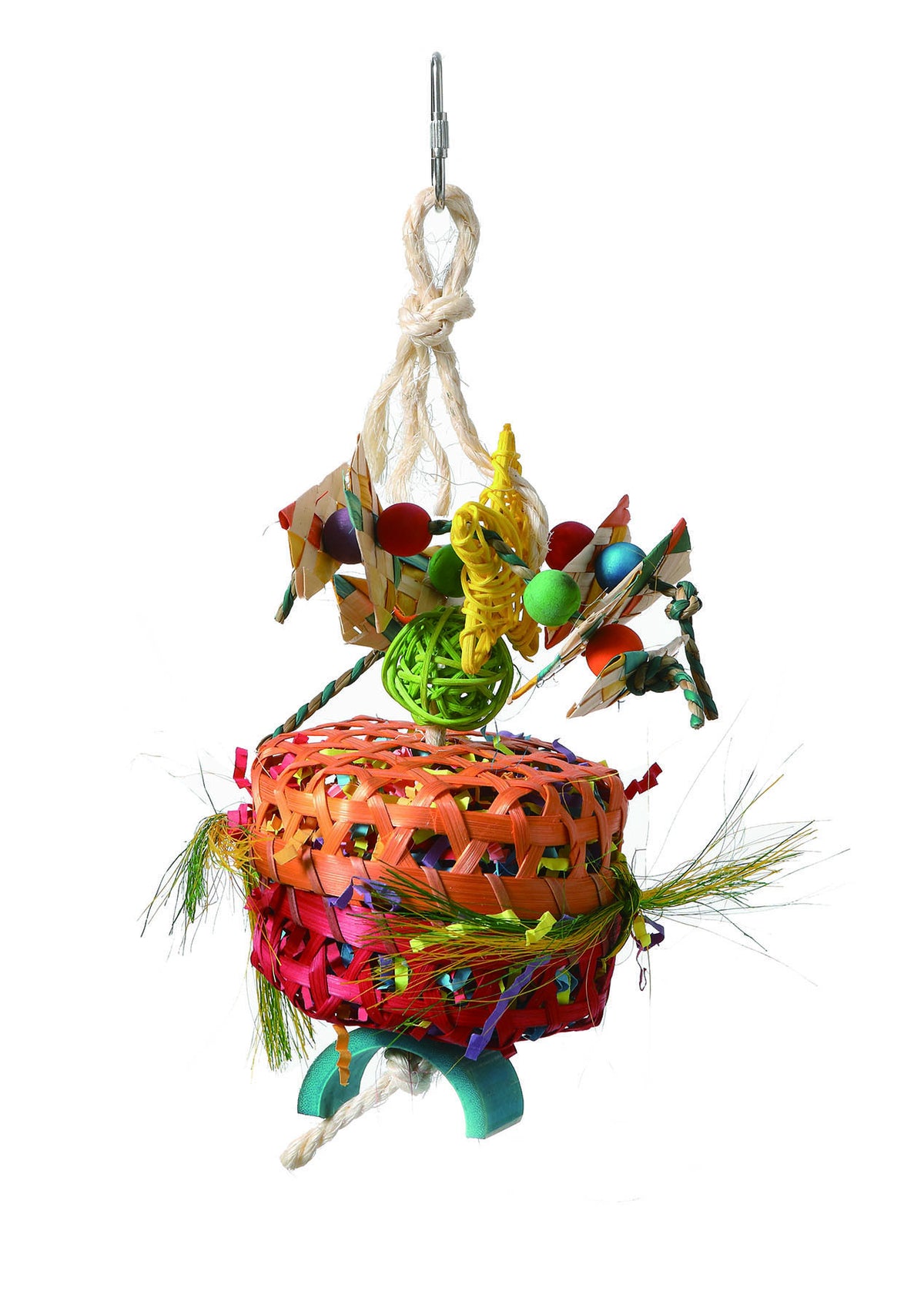 Natural Foraging Basket Parrot Bird Toy $19.20