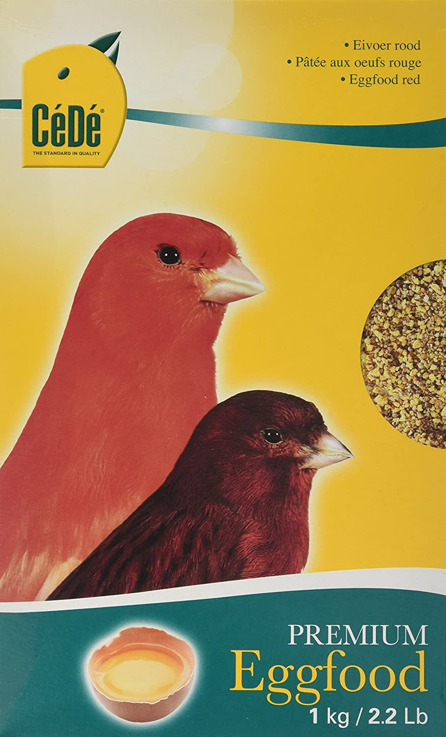 CeDe Canary Egg Food Red (1kg or 2.2lbs) $18.07